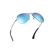 Ray-Ban Pilot Gunmetal Sunglasses Unisex RB3449 004/55