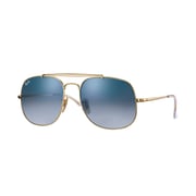 Ray-Ban Square Gold Sunglasses Unisex RB3561 001/3F