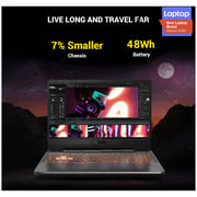 Asus TUF Gaming A15 FA506IU-HN148T Laptop - Ryzen 7 2.9GHz 16GB 1TB 6GB Win10 15.6inch FHD Fortress Grey English/Arabic Keyboard