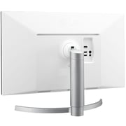 LG UHD Monitor 4K IPS LED 27inch 4K (3840 X 2160) IPS Display with VESA Silver White- 27UL650-W