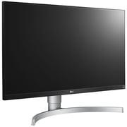 LG UHD Monitor 4K IPS LED 27inch 4K (3840 X 2160) IPS Display with VESA Silver White- 27UL650-W
