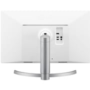 LG UHD Monitor 4K IPS LED 27inch 4K (3840 X 2160) IPS Display with VESA Silver White- 27UL650-W