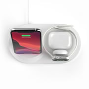 Belkin Boost↑Charge™ 3-In-1 7.5W Wireless Charger For Iphone, Apple Watch & Apple Airpods V2, (With Ac Adapter), White