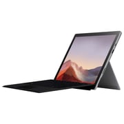 Microsoft Surface Pro 7 â€“ Core i5 1.1GHz 8GB 128GB Shared Win10 12.3inch Platinum with Microsoft Surface Cover Black