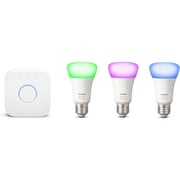 Philips Hue White & Colour Ambiance LED Smart Bulb - Starter Kit