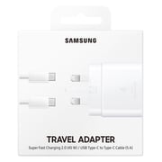 Samsung 45W Travel Adapter with Type-C Cable White