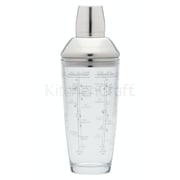 BarCraft Boston Glass Cocktail Shaker 700ml Gift Boxed