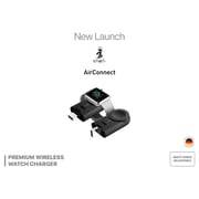 Smart ACAW01 AirConnect Premium For Apple Watch Wireless Charger Black