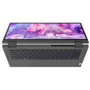 Lenovo Ideapad Flex 5 14IIL05 2-in-1 Convertible (2019) Laptop - 10th Gen / Intel Core i5-1035G1 / 14inch FHD / 256GB SSD / 8GB RAM / Shared Intel UHD Graphics / Windows 10 Home / English & Arabic Keyboard / Grey / Middle East Version - [81X10036AX]