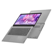 Lenovo Ideapad 3 14IML05 (2019) Laptop - 10th Gen / Intel Core i5-10210U / 14inch FHD / 512GB SSD / 8GB RAM / 2GB ‎NVIDIA GeForce MX130 Graphics / Windows 10 / English & Arabic Keyboard / Platinum Grey / Middle East Version - [81WA009DAX]