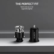 Aukey Dual USB Port Car Charger Black