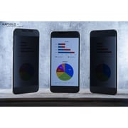 Kapsolo 4 Way Adhesive Privacy Screen For iPhone XR