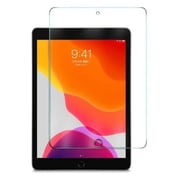Inet Tempered Glass Screen Protector and Leather Case Clear iPad 10.2