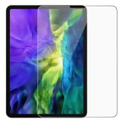 Inet Tempered Glass Screen Protector and Leather Case Clear iPad Pro 11