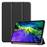Inet Tempered Glass Screen Protector and Leather Case Clear iPad Pro 11