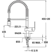 TEKA Professional Kitchen Tap Flexible Mixer My1