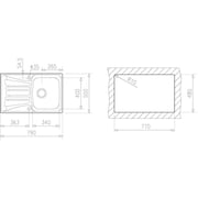 TEKA BASICO 79 1B 1D Inset Stainless Steel Kitchen Sink