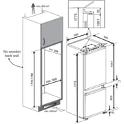 TEKA CI3 342 Built In Refrigerator Bottom Freezer