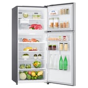 LG Top Freezer Refrigerator 393 Litres GN-B492SLCL Smart Inverter Compressor Pull-out Tray Big Size Veggie Box