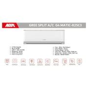 Gree Split Air Conditioner 2 Ton G4MATIC-R25C3