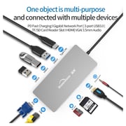 Blueendless HC-101A 10 in 1 USB-C Hub