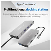 Blueendless HC-101A 10 in 1 USB-C Hub