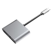 Blueendless HC-401A 4 in 1 USB-C Hub Grey