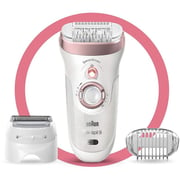 Braun Silk-épil 9 SensoSmart Wet and Dry,Cordless, Epilator - eXtra Bahrain