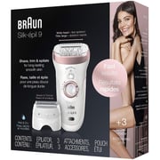 Buy online Best price of Braun Silk-epil 9 Wet & Dry Epilator SES9