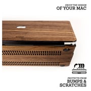 WOODWE Real Wood MacBook Case for Protection for Mac Pro 13inch with Thunderbolt