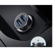Anker Dual USB Port Car Charger Silver