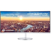 شاشة سامسونج منحنية  LC34J791WTMXUE/EN Ultra WQHD  مقاس  34  بوصة