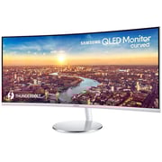شاشة سامسونج منحنية  LC34J791WTMXUE/EN Ultra WQHD  مقاس  34  بوصة
