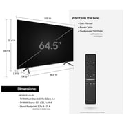 Samsung 65Q60T 3840 x 2160 4K UHD Smart Television 65inch (2020 Model)