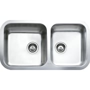 TEKA Undermount Stainless Steel Sink Two Bowls Be 2B 845 R
