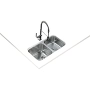 TEKA Undermount Stainless Steel Sink Two Bowls Be 2B 845 R