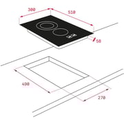 TEKA TZC 32320 TTC 30cm Modular Vitroceramic Hob with Touch Control
