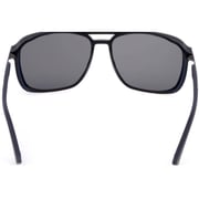 Police Rectangular Blue Sunglasses For Men SPL720-7M3B-58