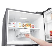 LG GR-F589HLHU Top Mount Refrigerator 410 Litres, LINEAR Cooling, DoorCooling, HygieneFresh