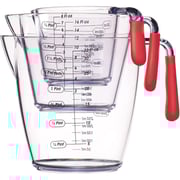 Colourworks Brights Measuring Jugs 3pc Set