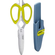 Colourworks 10 in 1 Multi-Function Edgekeeper Scissor 2pc Set