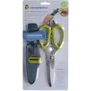 Colourworks 10 in 1 Multi-Function Edgekeeper Scissor 2pc Set