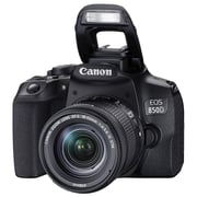 Canon EOS 850D Digital SLR Camera Black With EFS 18-55mm IS STM