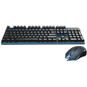 Rapoo Gaming Keyboard+Optical Gaming Mouse Black