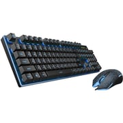 Rapoo Gaming Keyboard+Optical Gaming Mouse Black