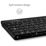 Rapoo 8000M Multi Mode Wireless Keyboard + Mouse Black Combo
