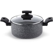 Rossetti Elementi Natura - Casserole 20cm with Glass Lid #1335