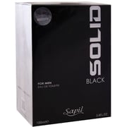Sapil Solid Black Perfume For Men 100ml Eau de Toilette