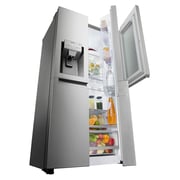 LG Side by Side Refrigerator InstaView Door-in-Door Hygiene FRESH+ ThinQ 601 Litres GR-X259CSBV