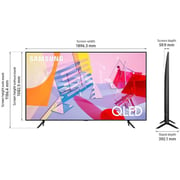 Samsung QA85Q60TAUXZN 4K QLED Smart Television 85inch (2020 Model)